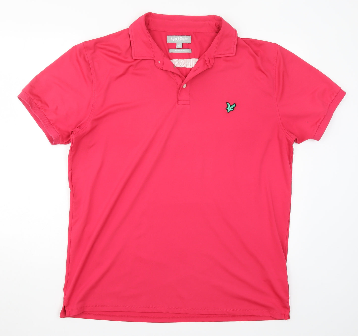 Lyle & Scott Mens Pink    Polo Size XL