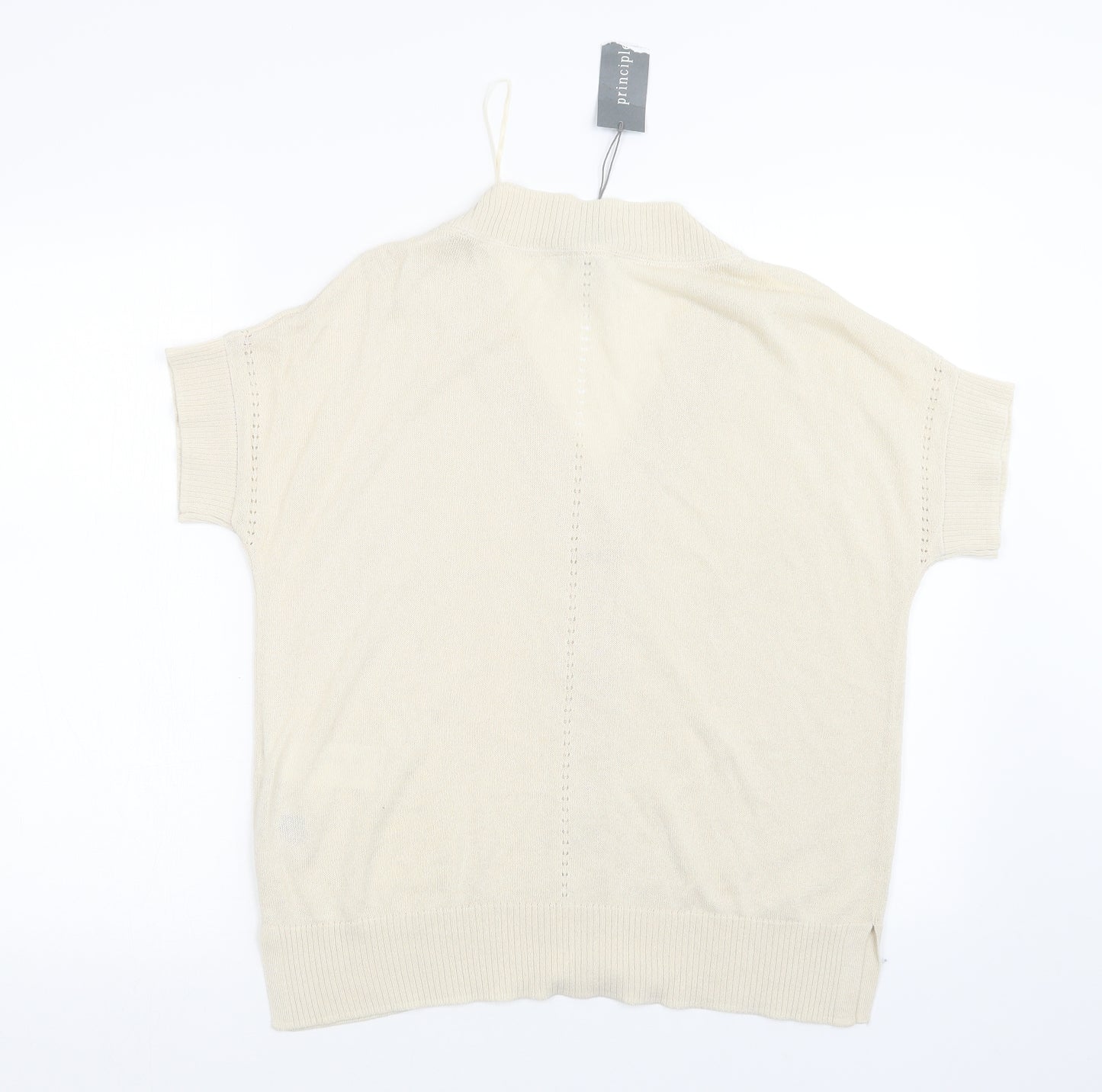 Principles Womens Beige   Cardigan Jumper Size 14