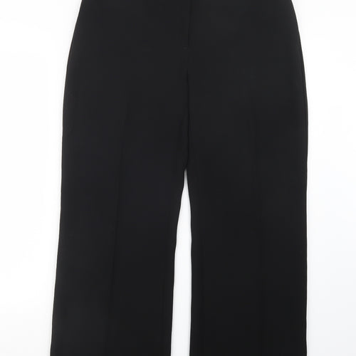 Debenhams Womens Black   Trousers  Size 12 L28.5 in