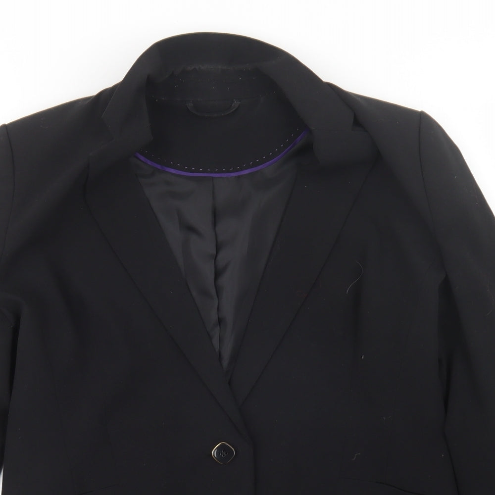 F&F Womens Black   Jacket  Size 14