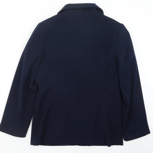 AMARANTO Womens Blue   Jacket  Size 14