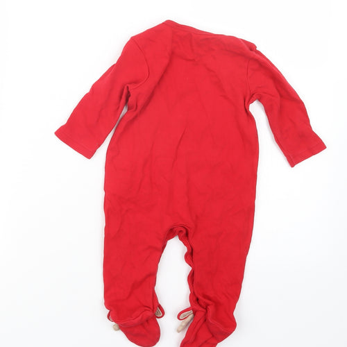 Blue Zoo Baby Red   Coverall Outfit/Set Size 6-9 Months  - Christmas