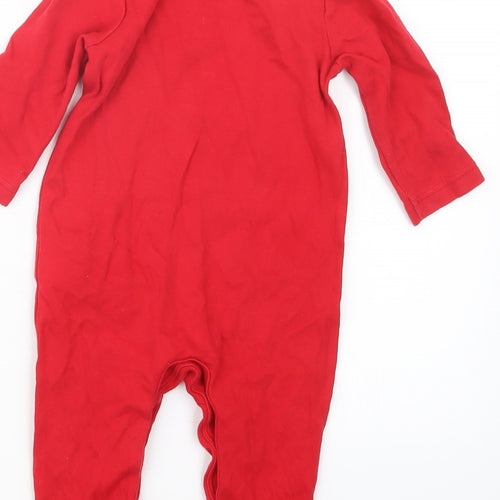 Blue Zoo Baby Red   Coverall Outfit/Set Size 6-9 Months  - Christmas