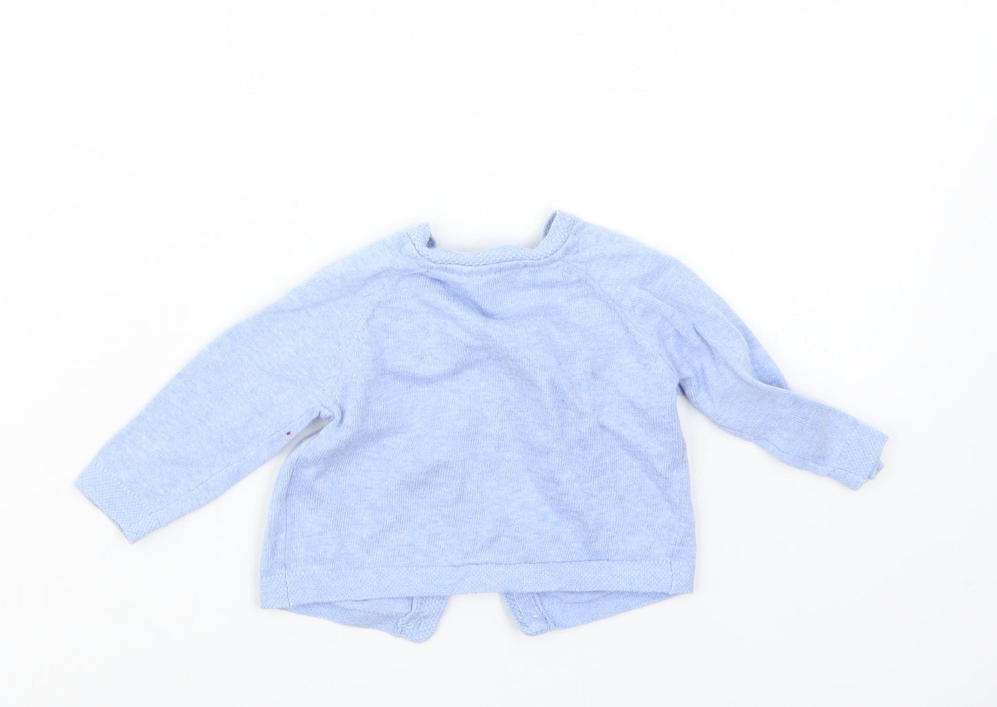 NEXT Boys Blue  Knit Cardigan Jumper Size 0-3 Months
