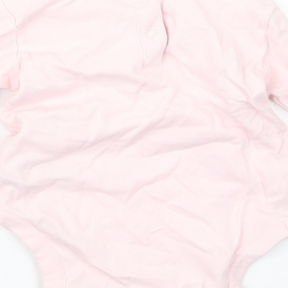 NEXT Girls Pink   Babygrow One-Piece Size 3-6 Months
