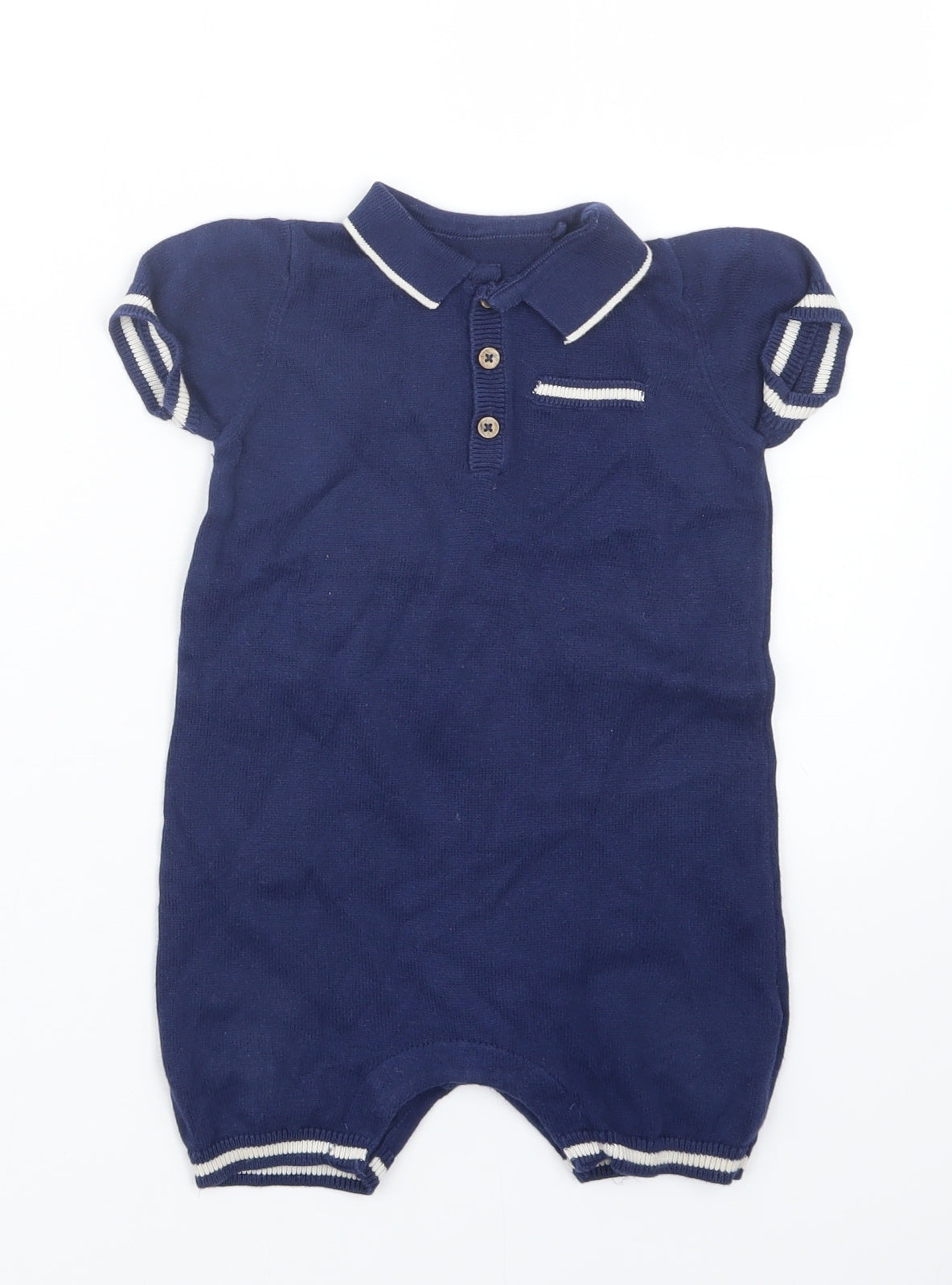 TU Boys Blue   Coverall Outfit/Set Size 9-12 Months