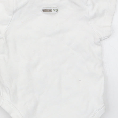 The Essential One Baby White   Babygrow One-Piece Size 0-3 Months