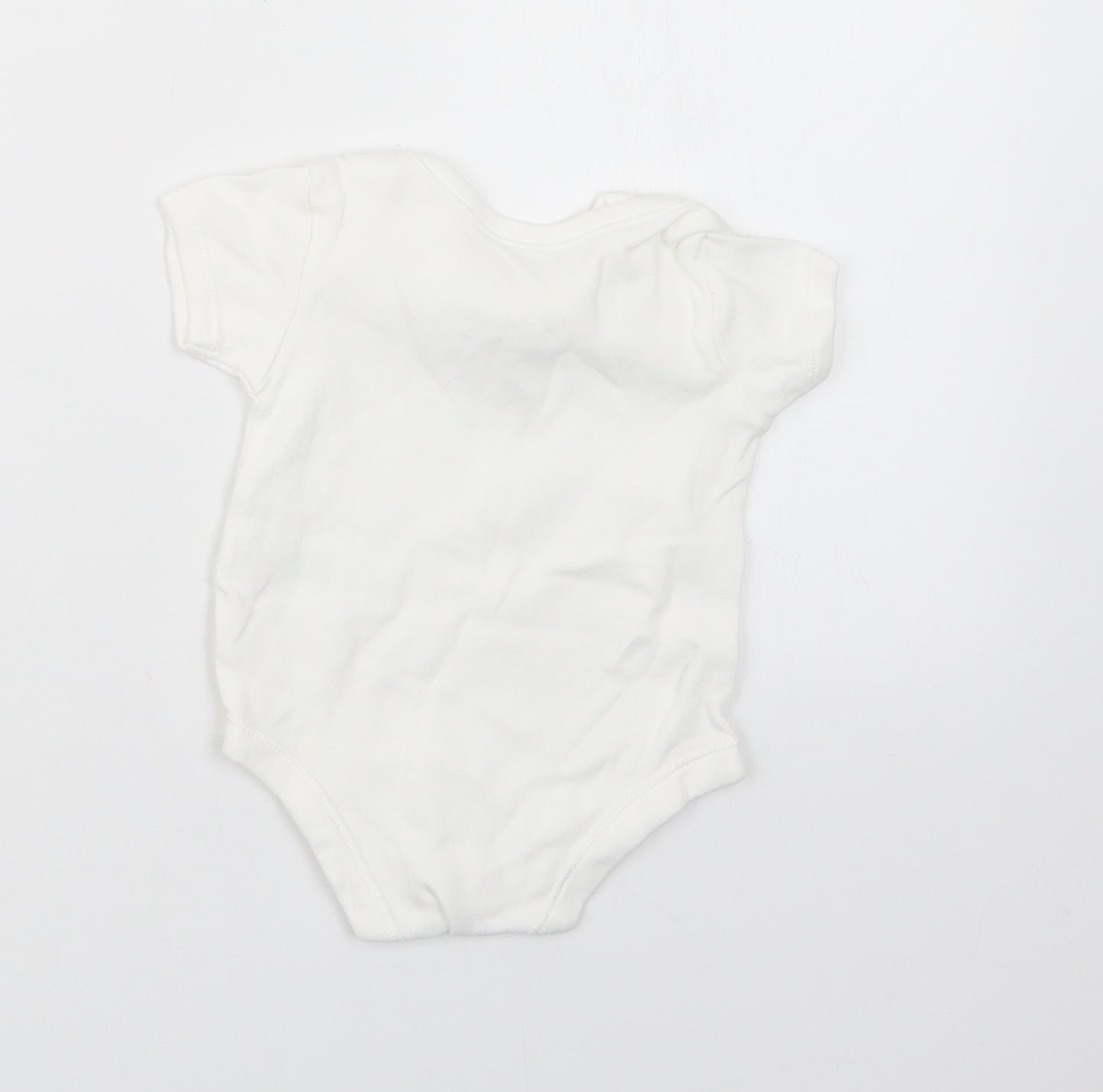 Matalan Baby White   Babygrow One-Piece Size 3-6 Months