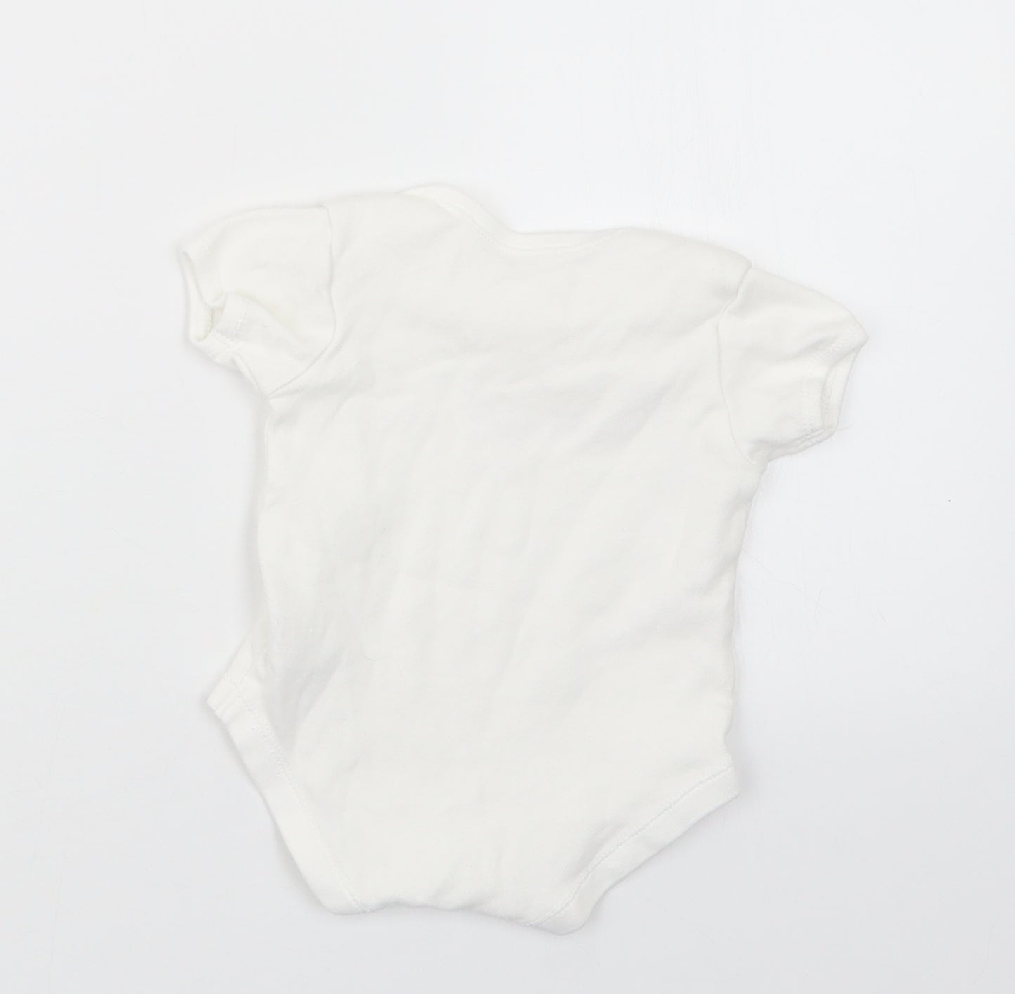 Matalan Girls White   Babygrow One-Piece Size 3-6 Months