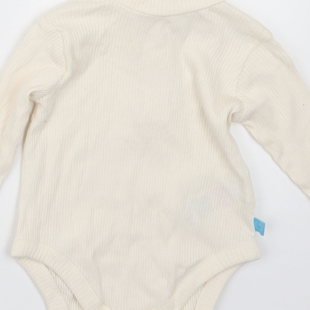 Little Bird Baby Ivory   Babygrow One-Piece Size 6-9 Months