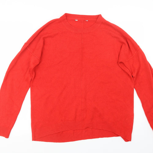 Principles Womens Red  Knit Pullover Jumper Size 14
