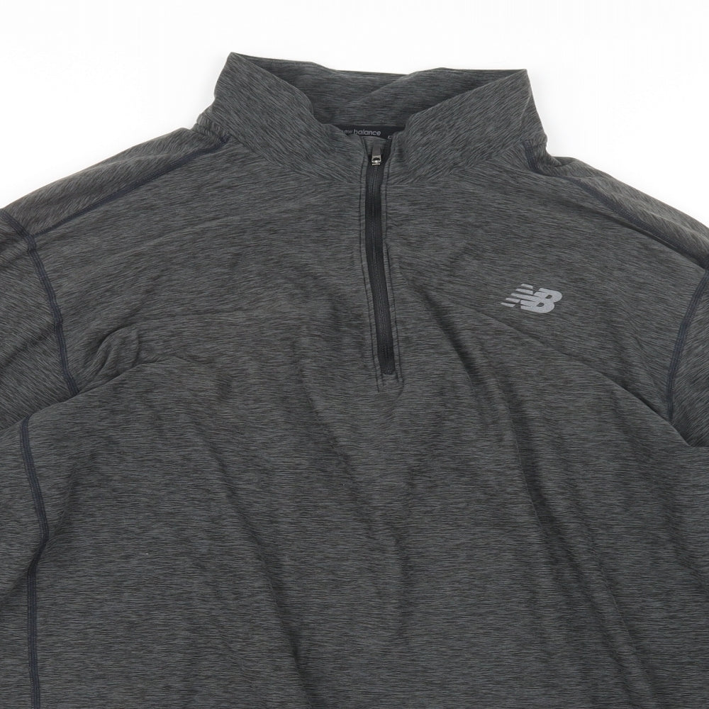 New Balance Mens Grey   Basic T-Shirt Size 2XL