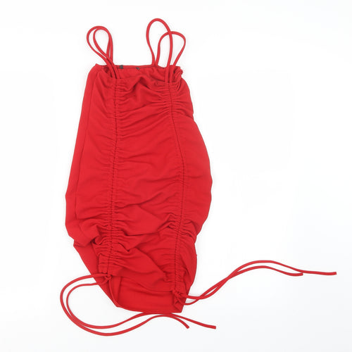 PRETTYLITTLETHING Womens Red   Mini  Size 6