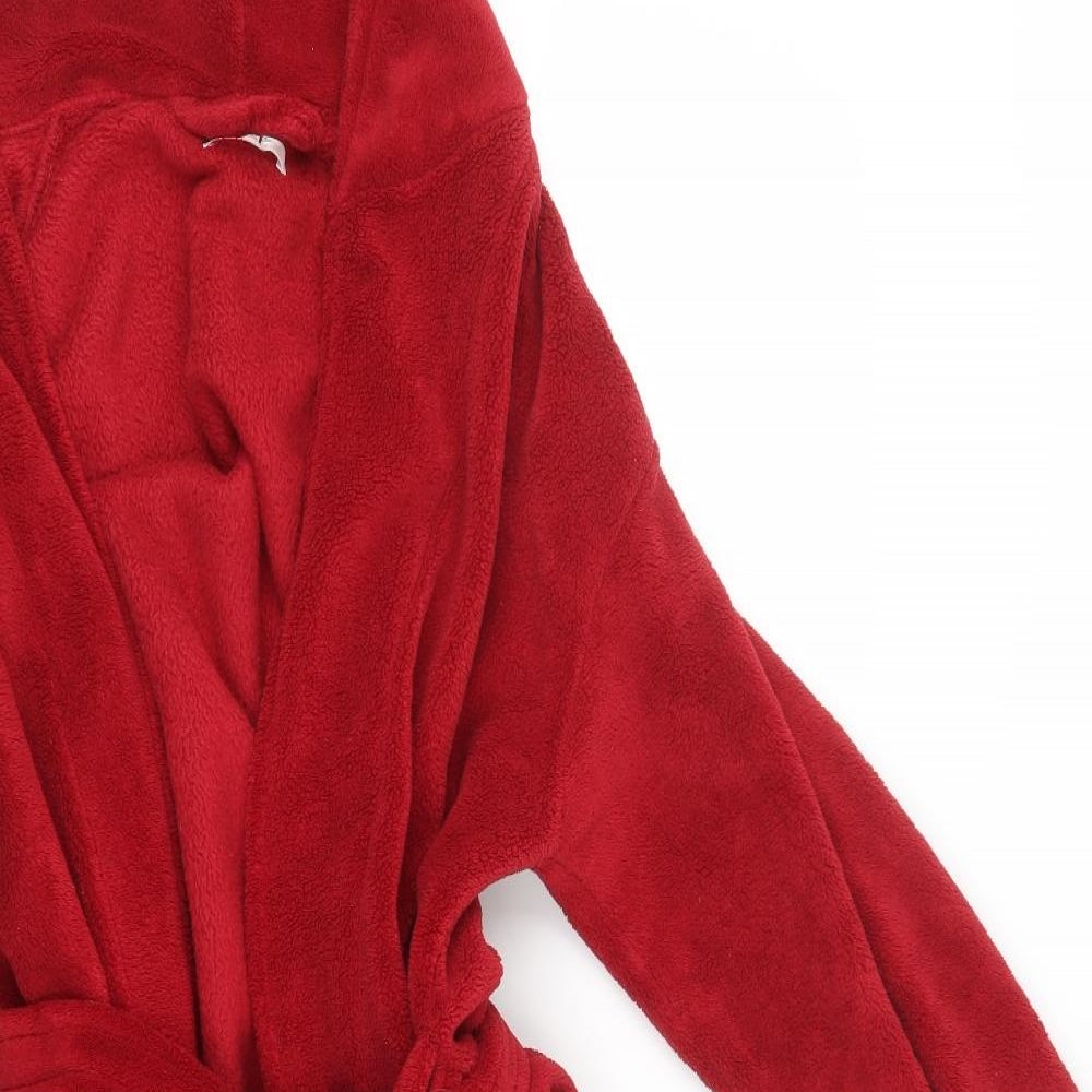 F&F Womens Red Geometric  Top Robe Size S