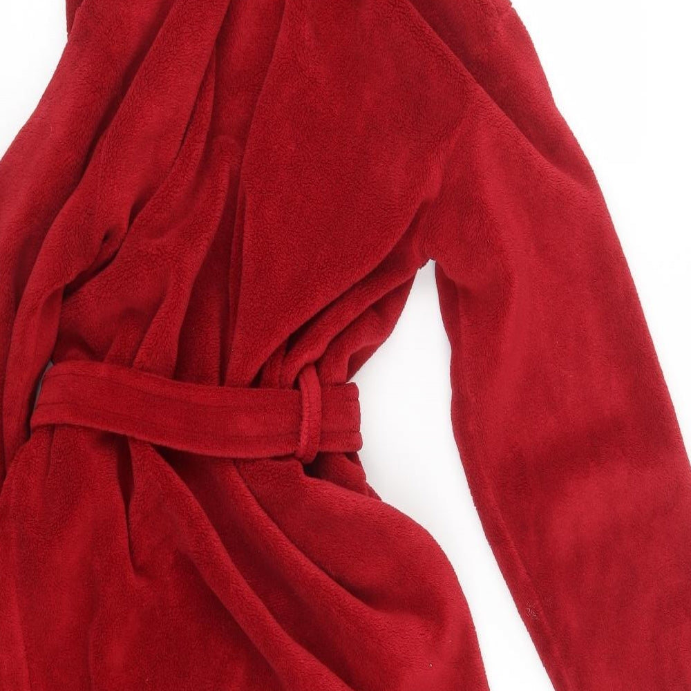 F&F Womens Red Geometric  Top Robe Size S