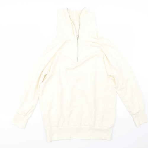 Wallis Womens Ivory   Pullover Sweatshirt Size M