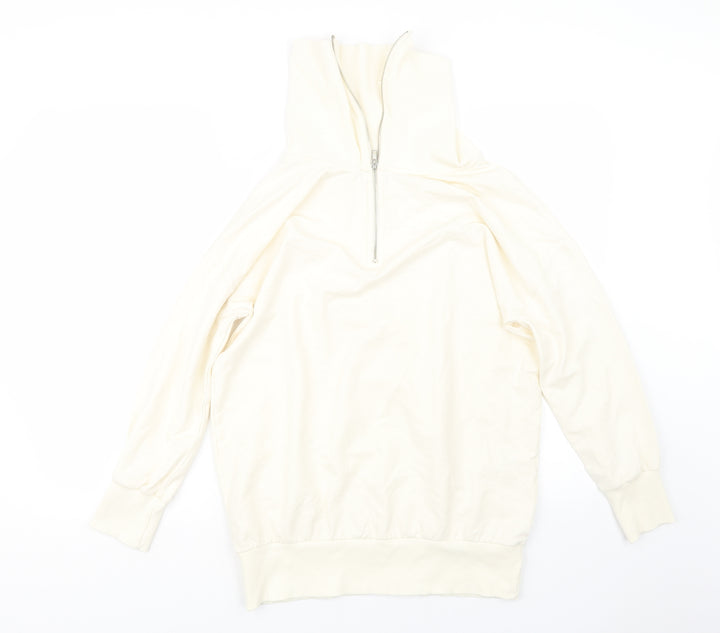 Wallis Womens Ivory Pullover Sweatshirt Size M