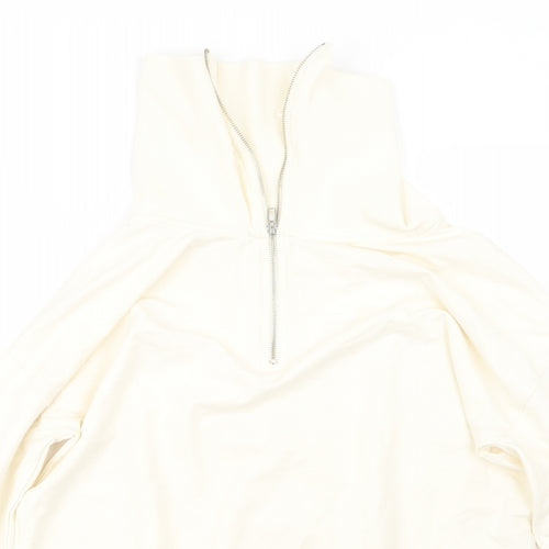 Wallis Womens Ivory   Pullover Sweatshirt Size M