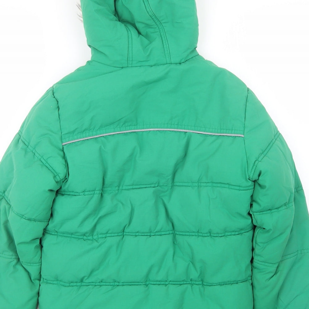 Marks and Spencer Boys Green   Jacket  Size 11-12 Years