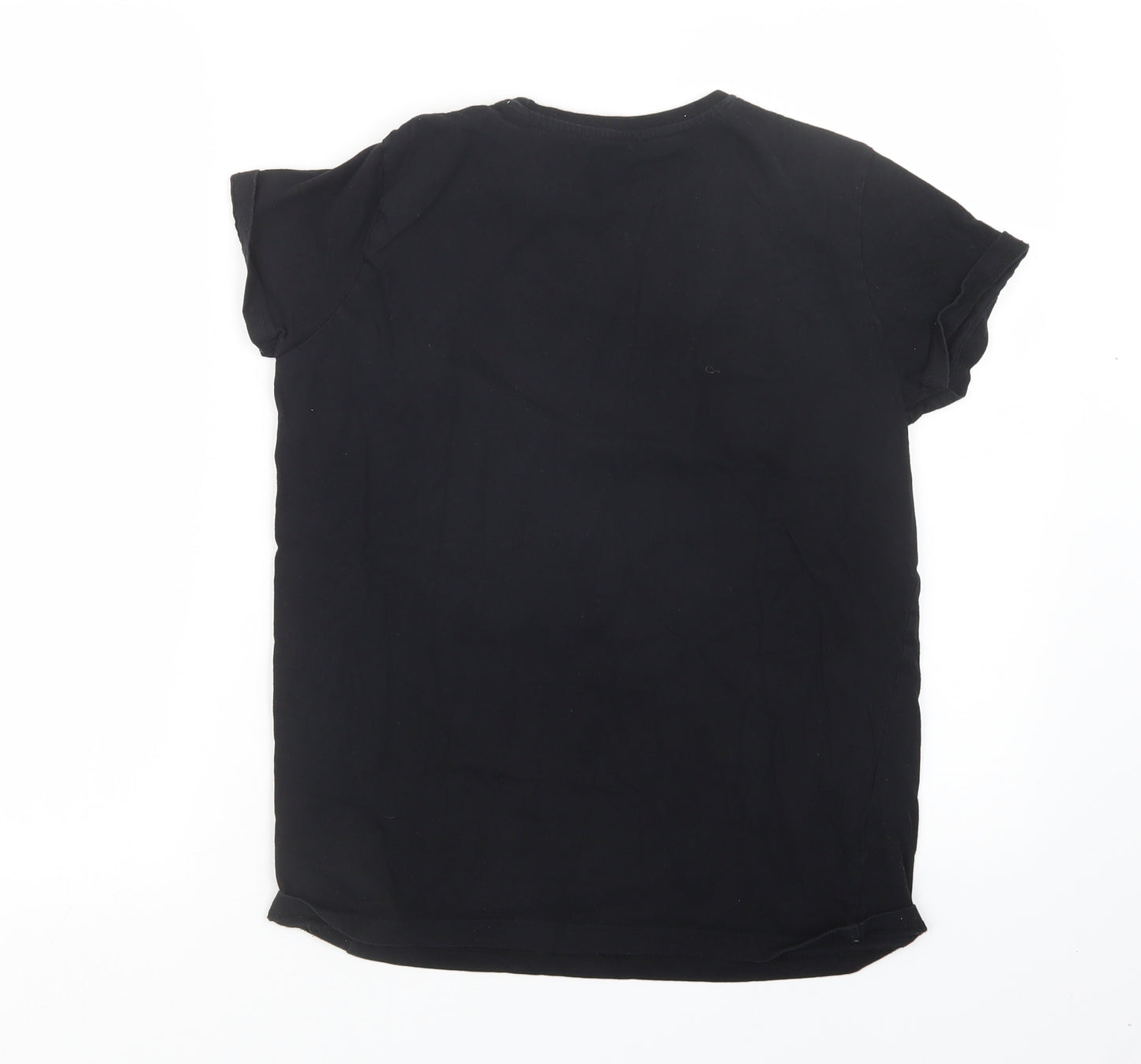 Primark Boys Black   Basic T-Shirt Size 12-13 Years