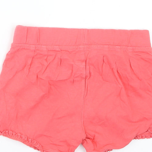 F&F Girls Pink   Cropped Trousers Size 12-18 Months