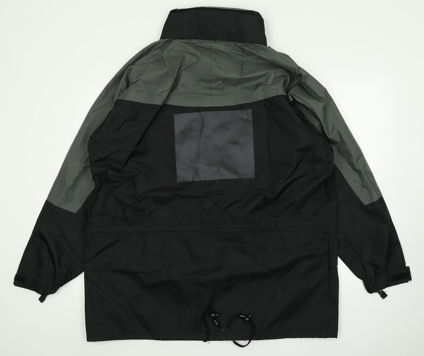 Preworn Mens Black   Rain Coat Coat Size L