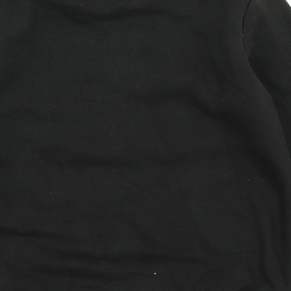 TU Boys Black   Pullover Sweatshirt Size 6 Years  - Christmas Jumper