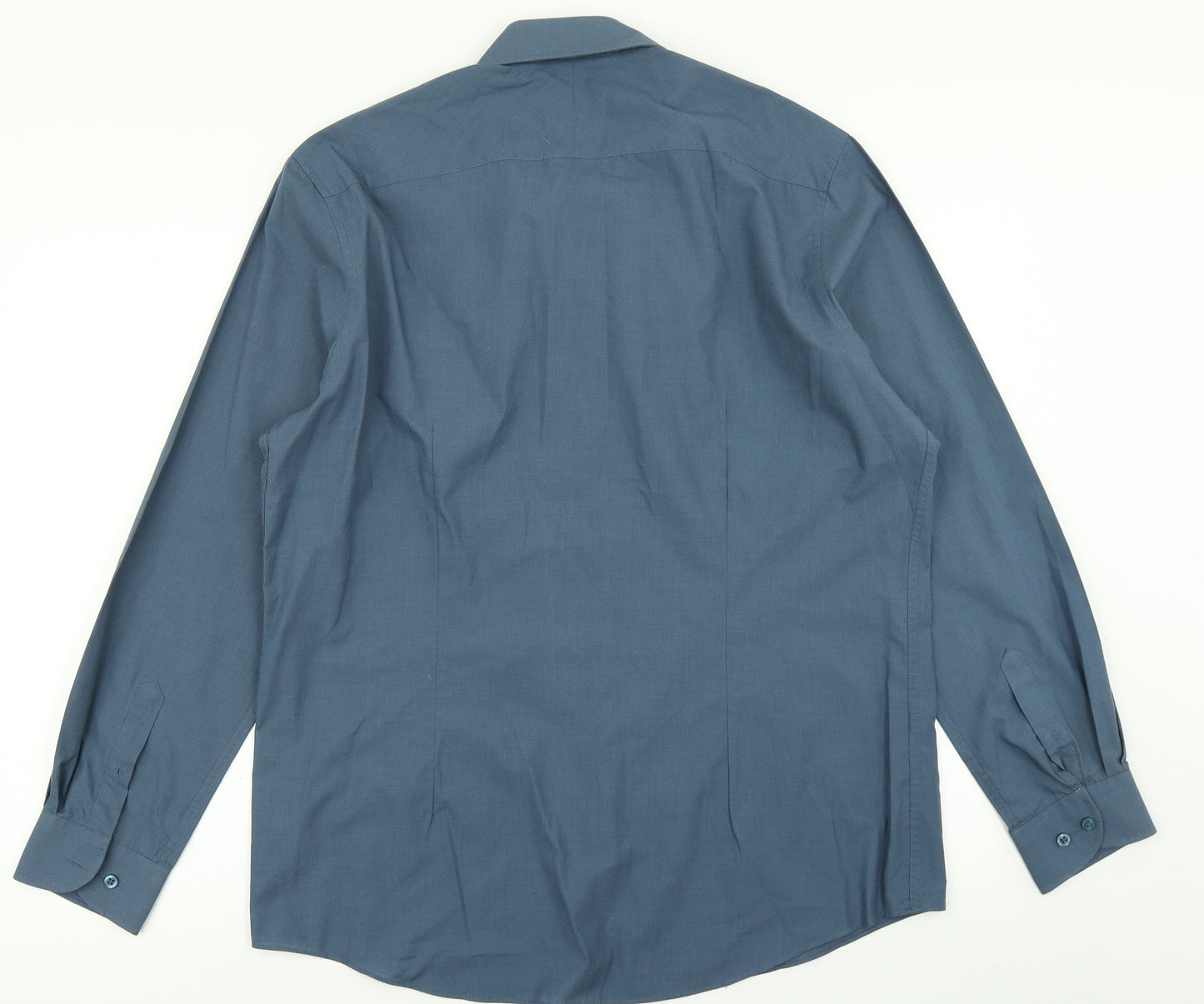 BHS Mens Blue    Dress Shirt Size 17