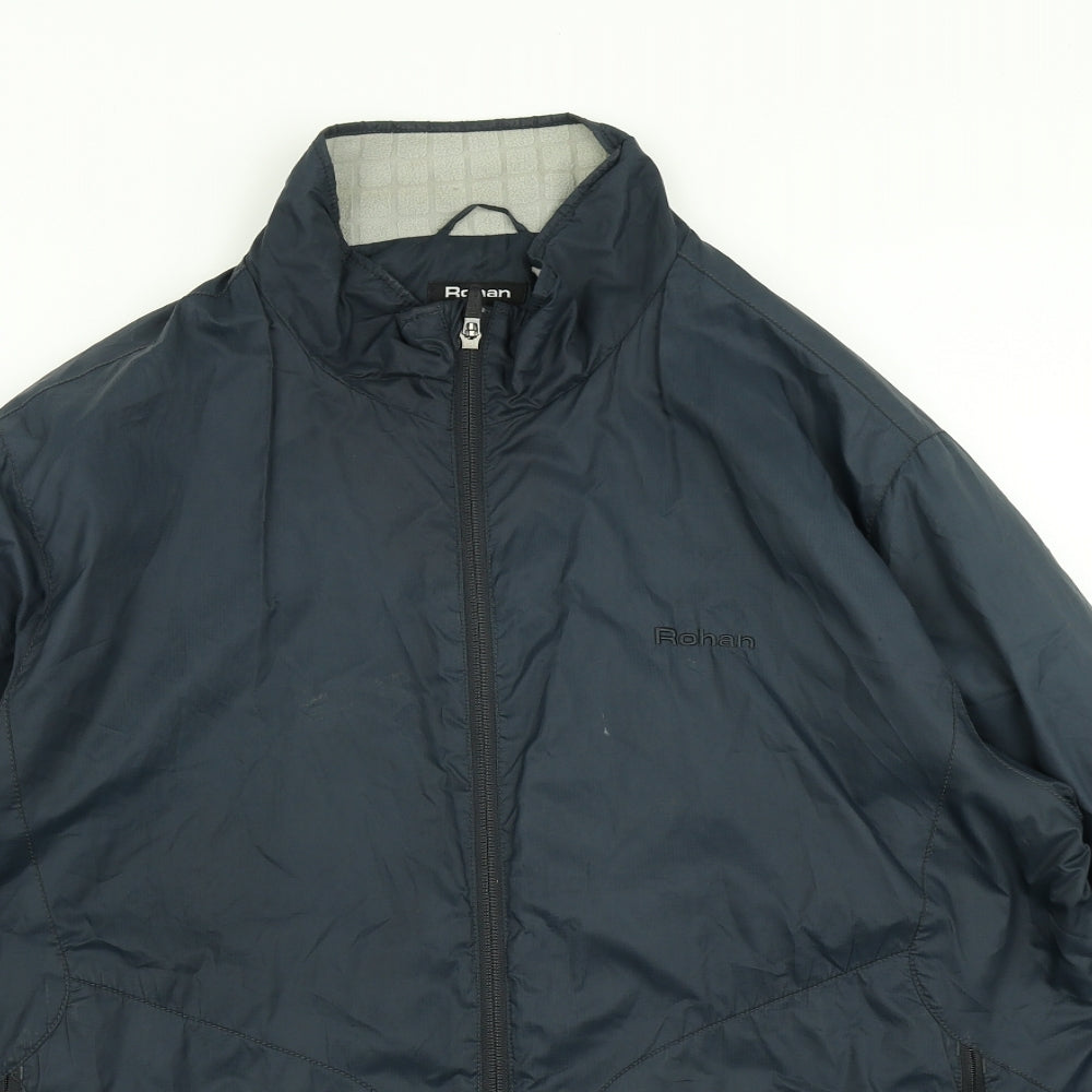 Rohan Mens Blue   Rain Coat Coat Size L