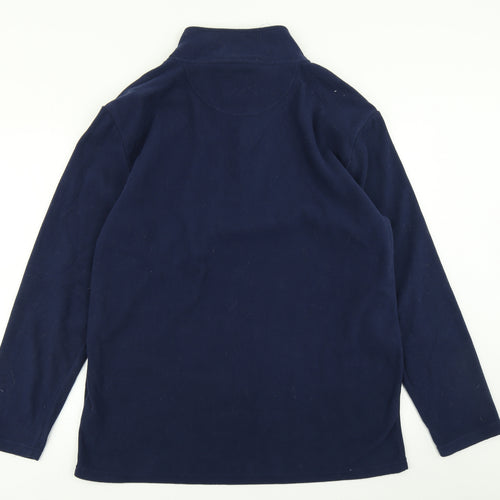 Peter Storm Mens Blue  Fleece Pullover Sweatshirt Size L