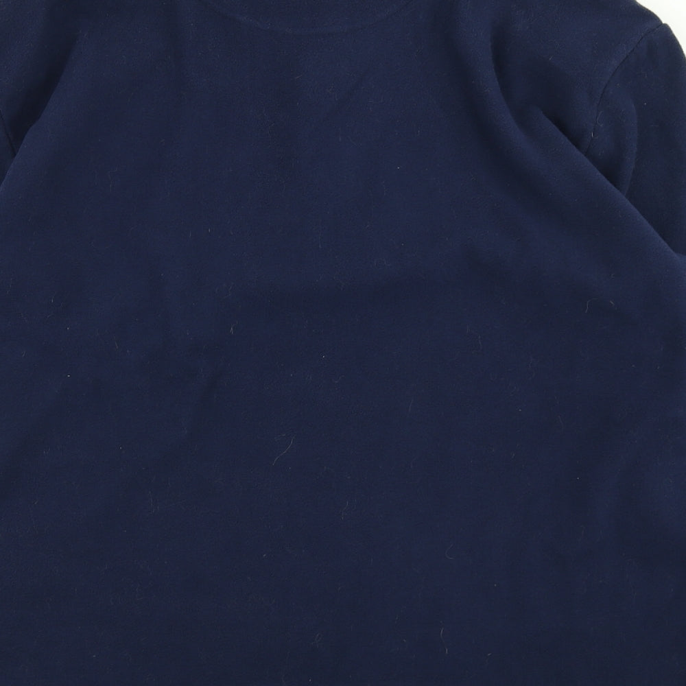 Peter Storm Mens Blue  Fleece Pullover Sweatshirt Size L