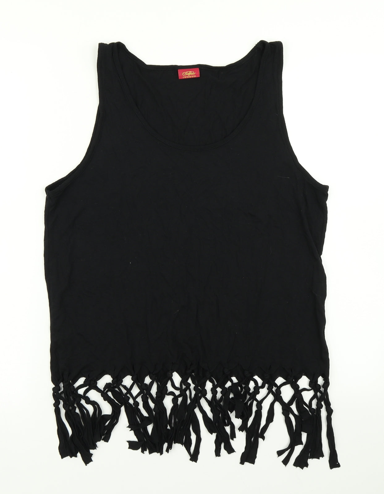 Buffalo London Womens Black   Basic Tank Size 18