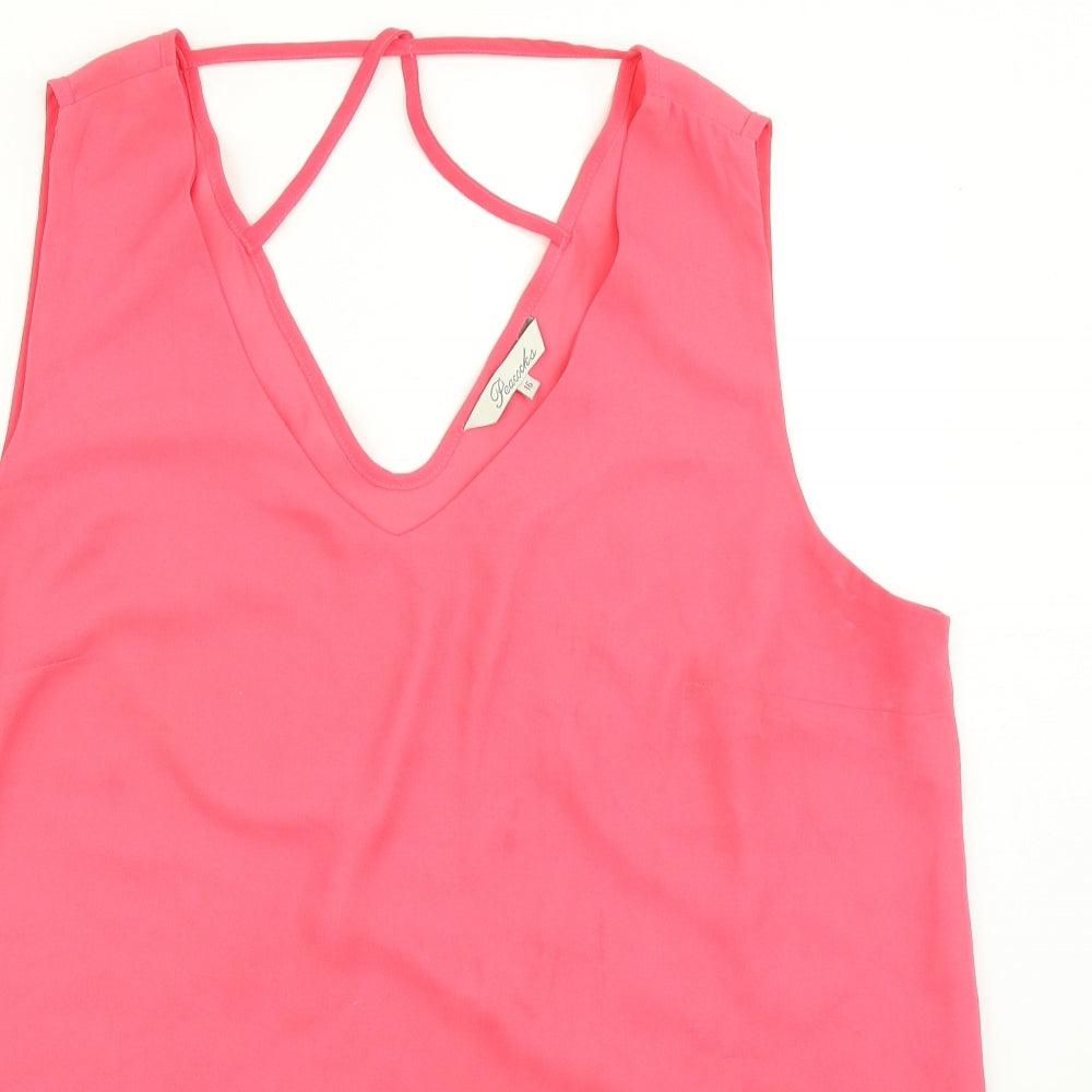 Peacocks Womens Pink   Basic Blouse Size 16