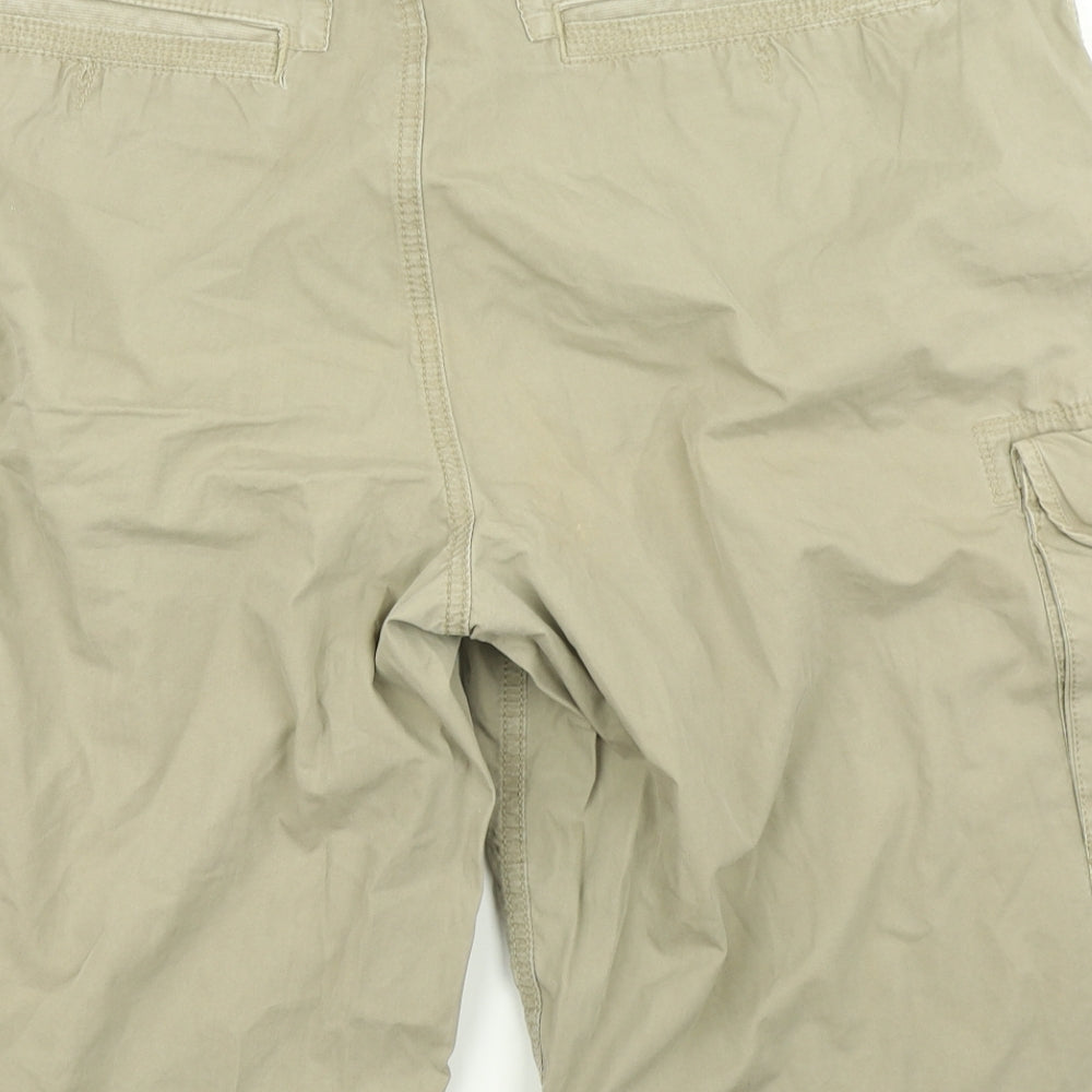 North Coast Mens Brown   Cargo Shorts Size 40 in