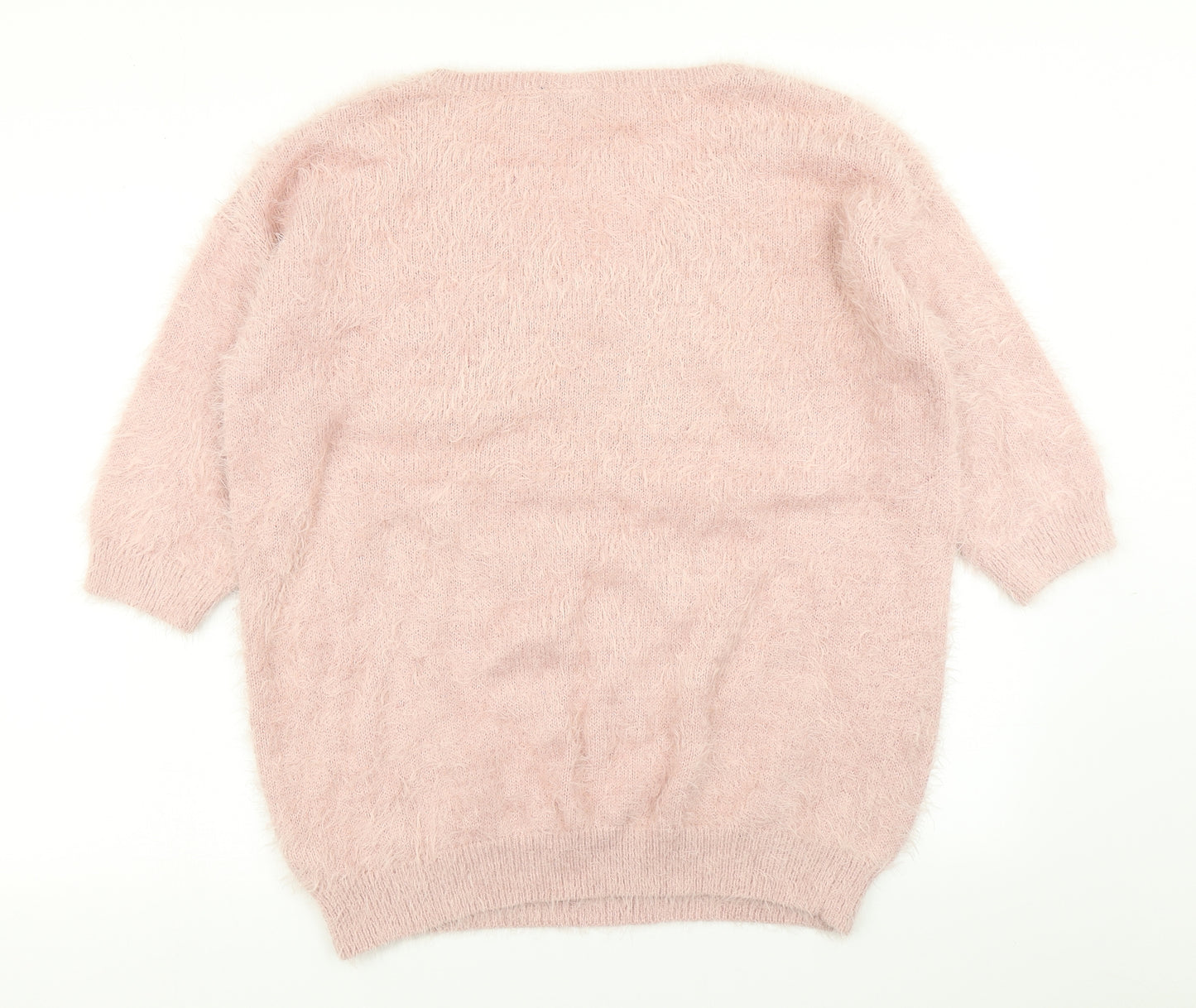 Wallis Womens Pink  Knit Pullover Jumper Size M