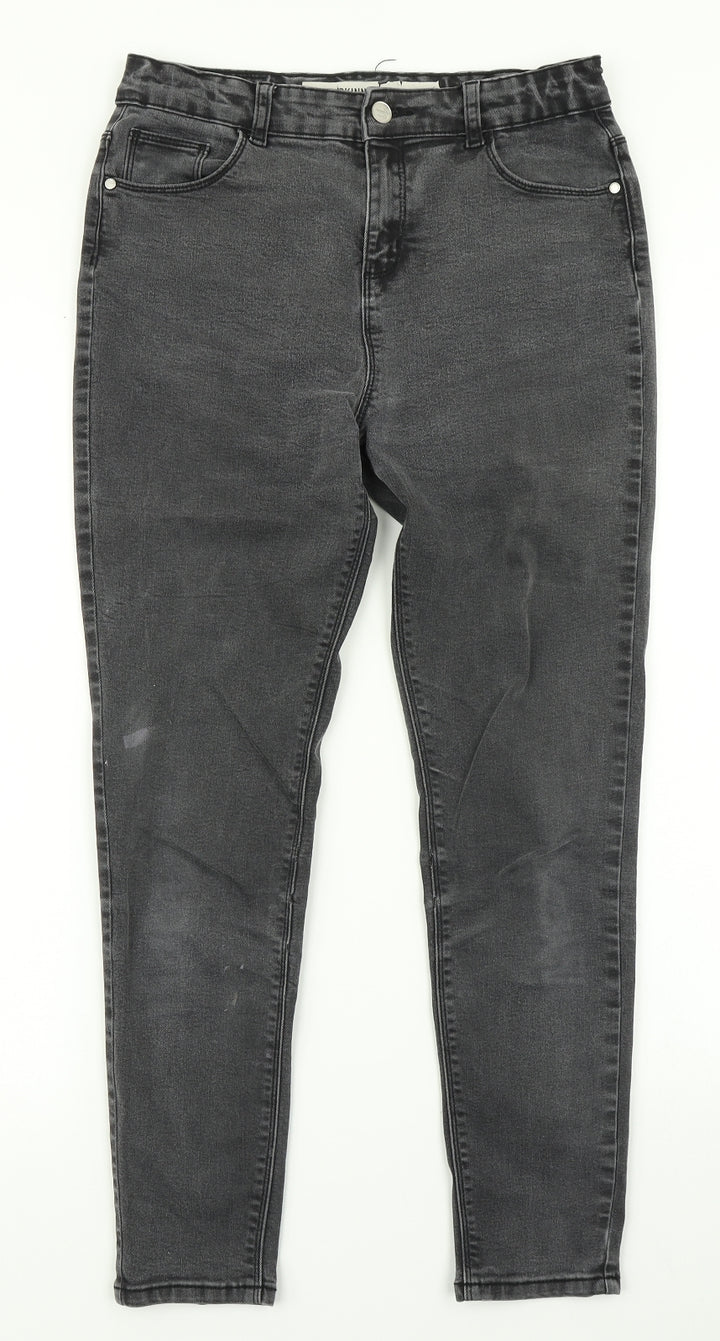 Denim Co Girls Grey Denim Skinny Jeans Size 13-14 Years