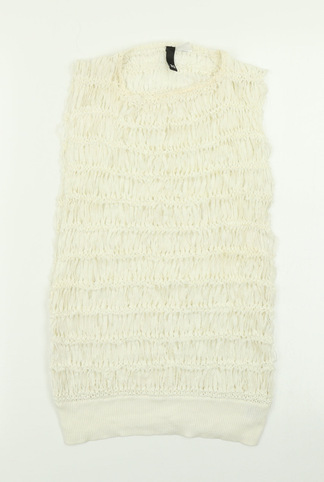 Divided Womens Ivory   Basic Tank Size 4