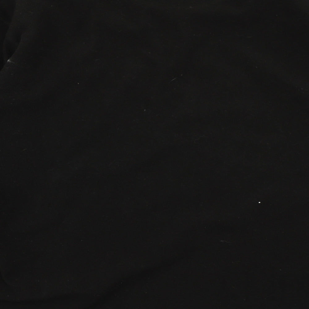 Blue Harbour Mens Black  Fleece Pullover Sweatshirt Size XL