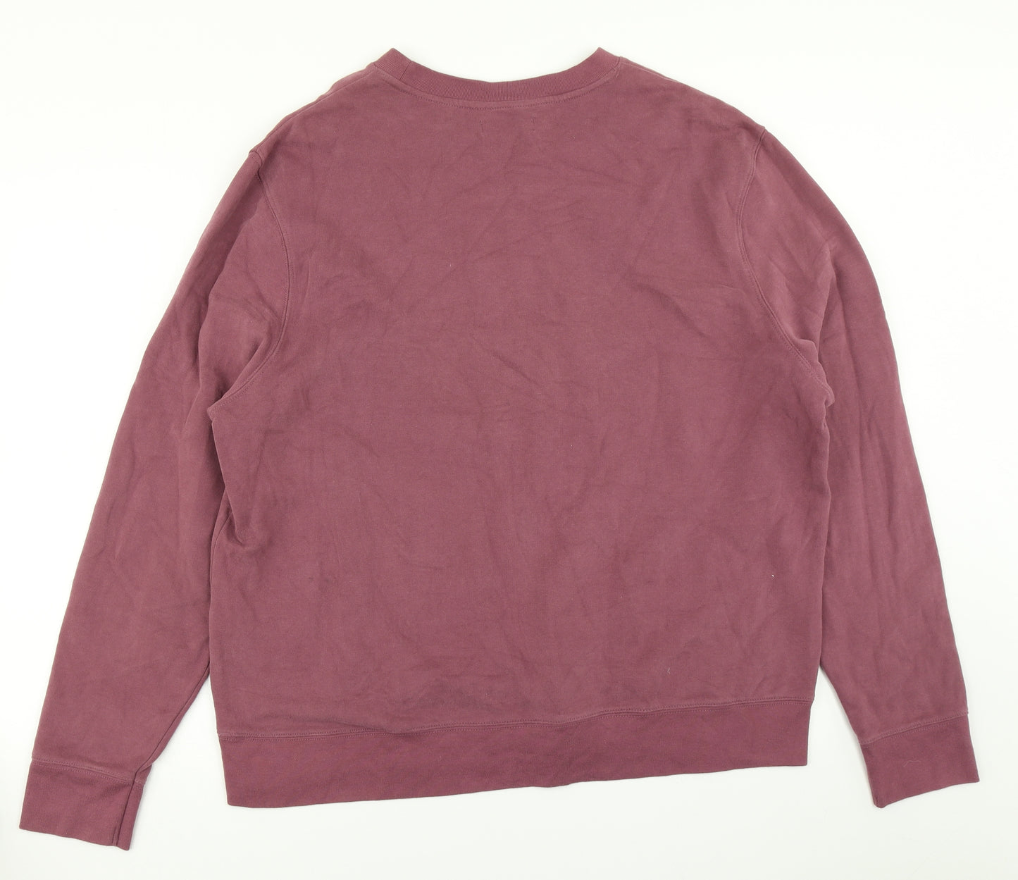 River Island Mens Purple   Pullover Sweatshirt Size 2XL