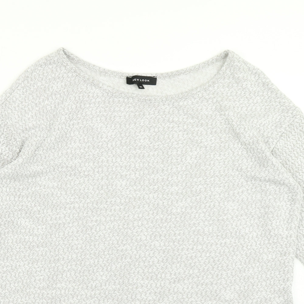 New Look Womens Grey   Basic T-Shirt Size 14