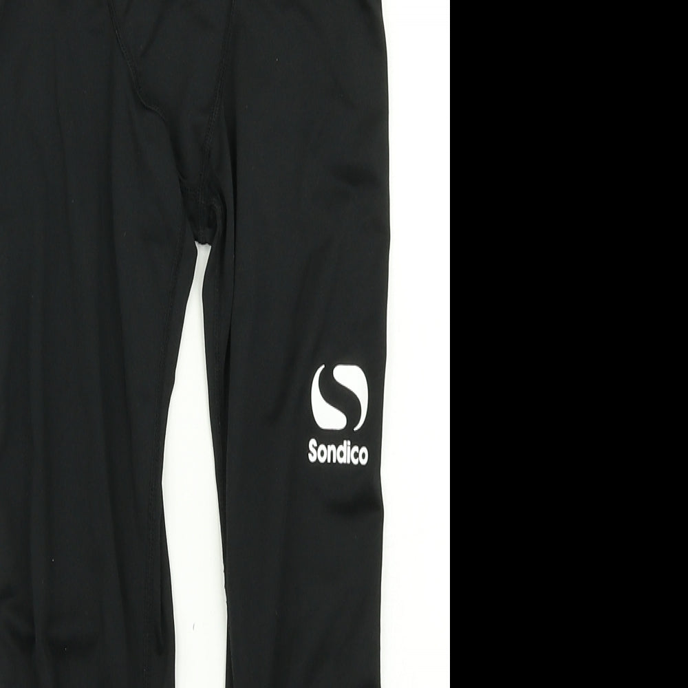 Sondico Girls Black   Jegging Trousers Size 7-8 Years