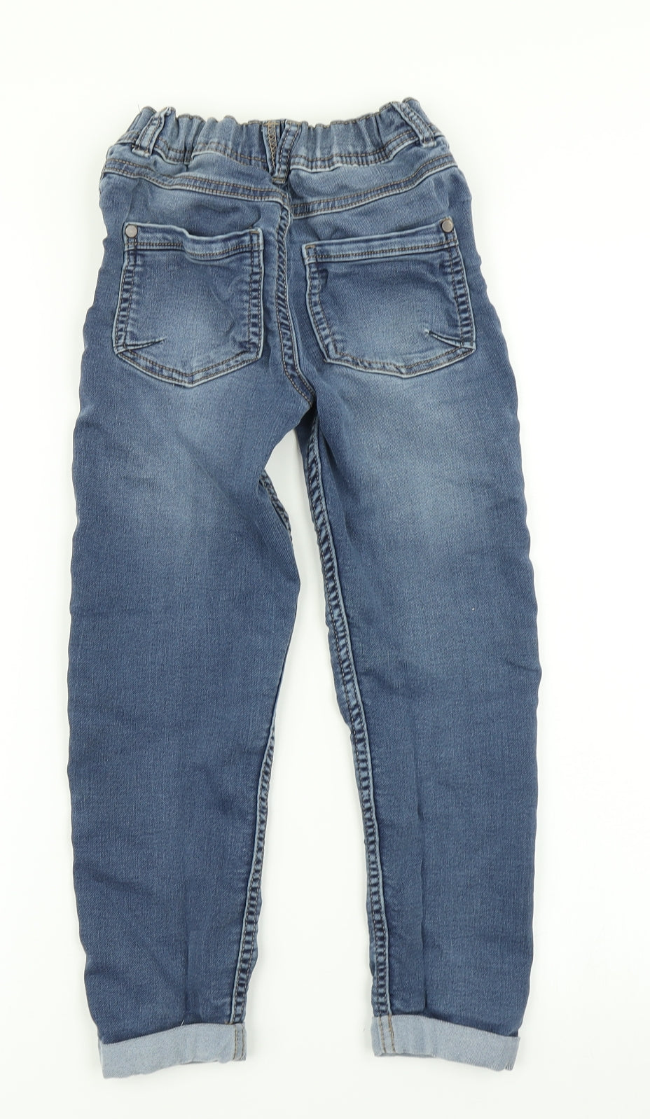 Nutmeg Boys Blue  Denim Skinny Jeans Size 7-8 Years