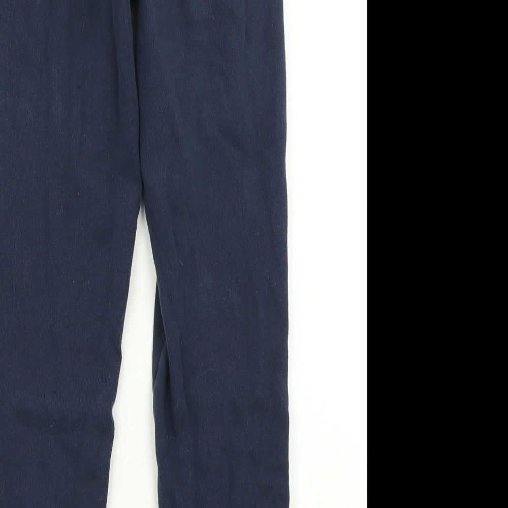 Nutmeg Boys Blue Striped  Jogger Trousers Size 7-8 Years