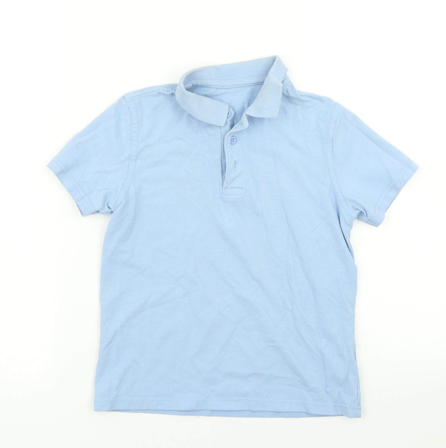 George Boys Blue   Basic Polo Size 7-8 Years