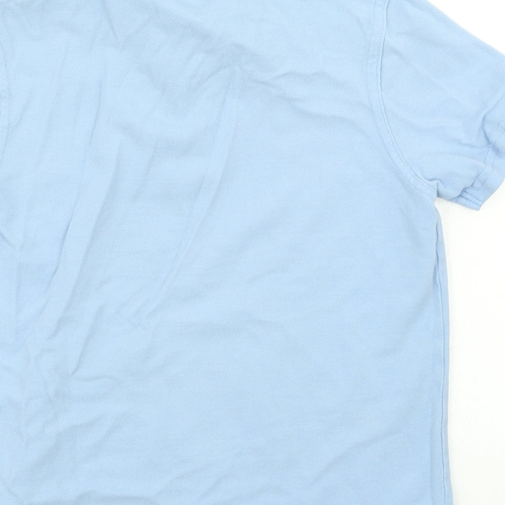 George Boys Blue   Basic Polo Size 7-8 Years