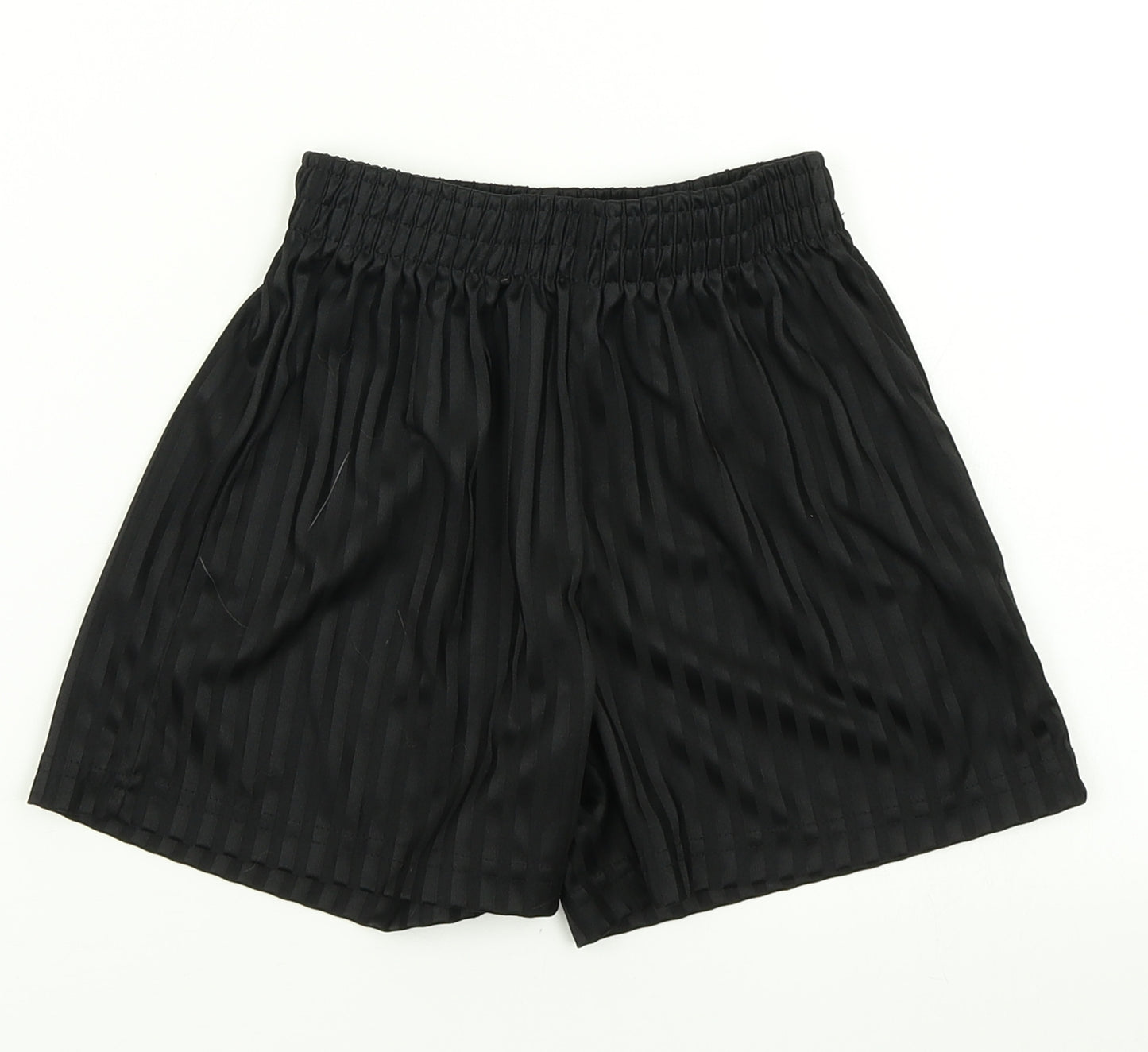 George Boys Black Striped  Sweat Shorts Size 6-7 Years