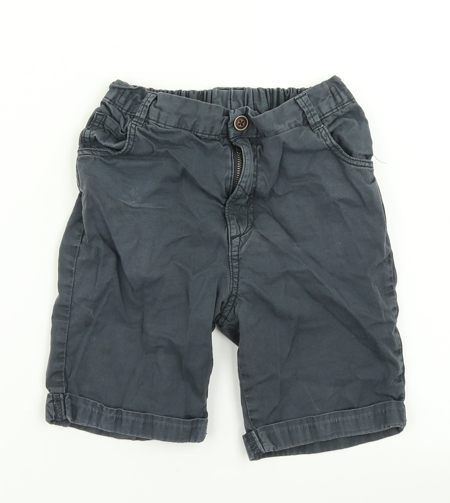 Nutmeg Boys Blue   Cargo Shorts Size 7-8 Years