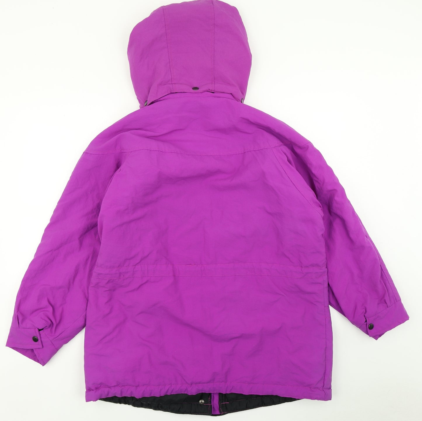 Preworn Womens Purple   Puffer Jacket Coat Size 14