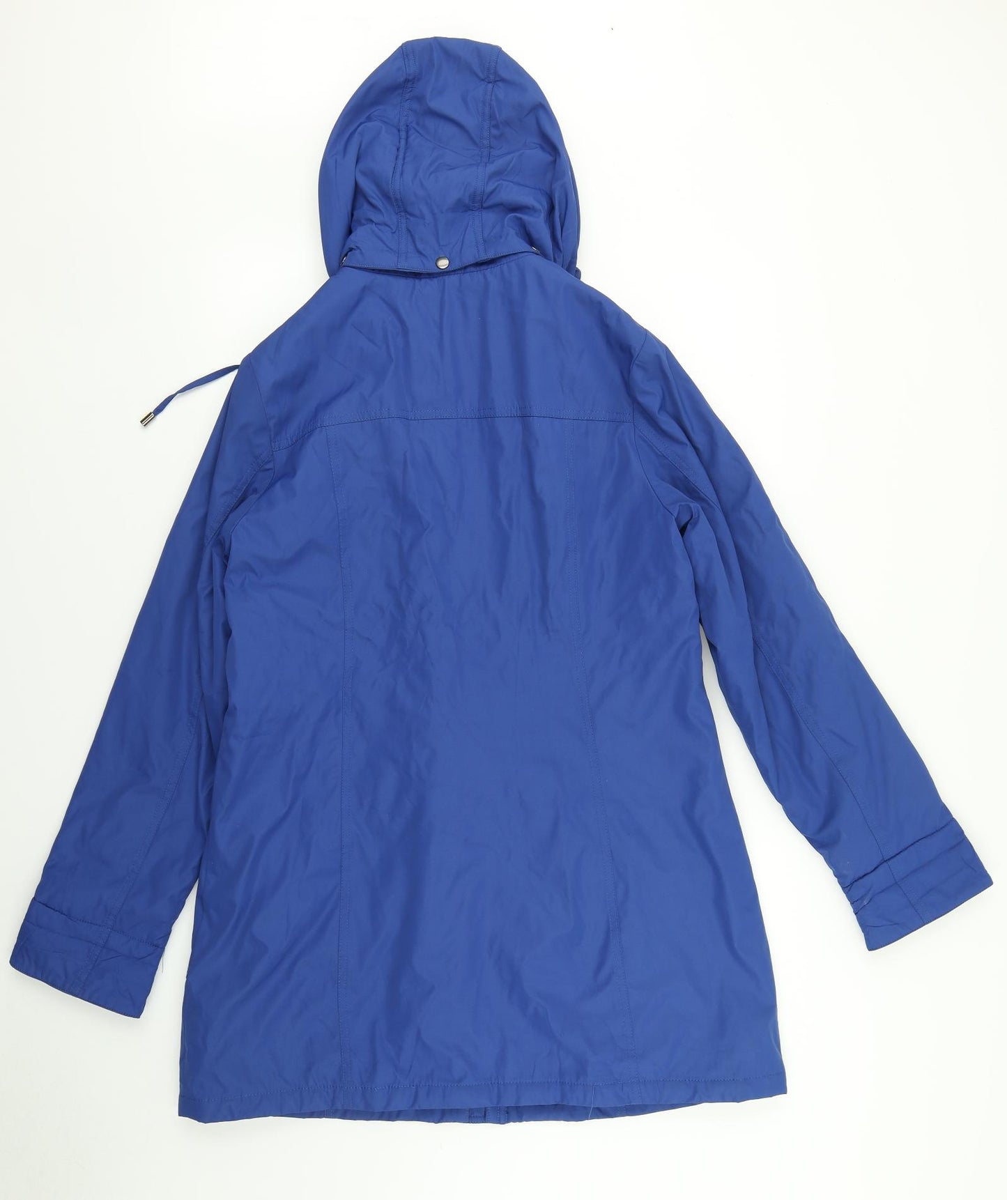 Finesse Womens Blue   Parka Coat Size 12