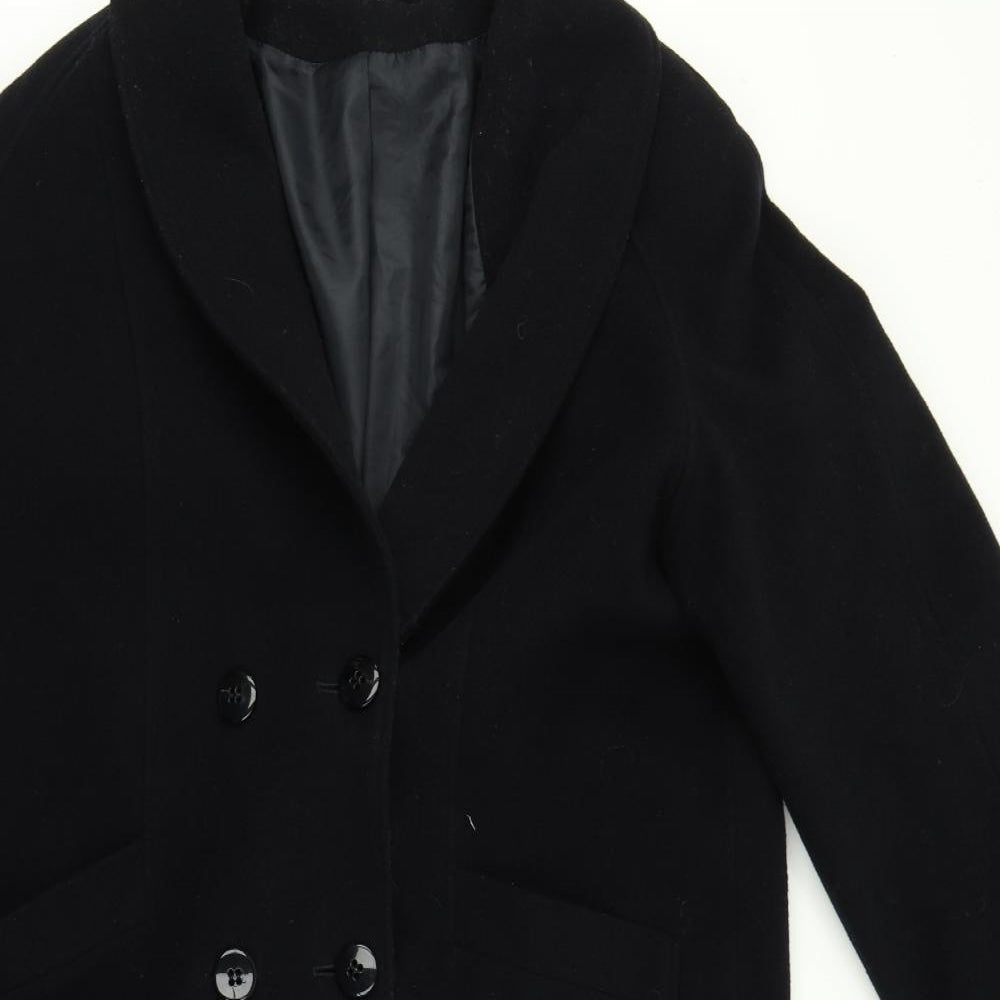 Berkertex Womens Blue   Overcoat Coat Size 14